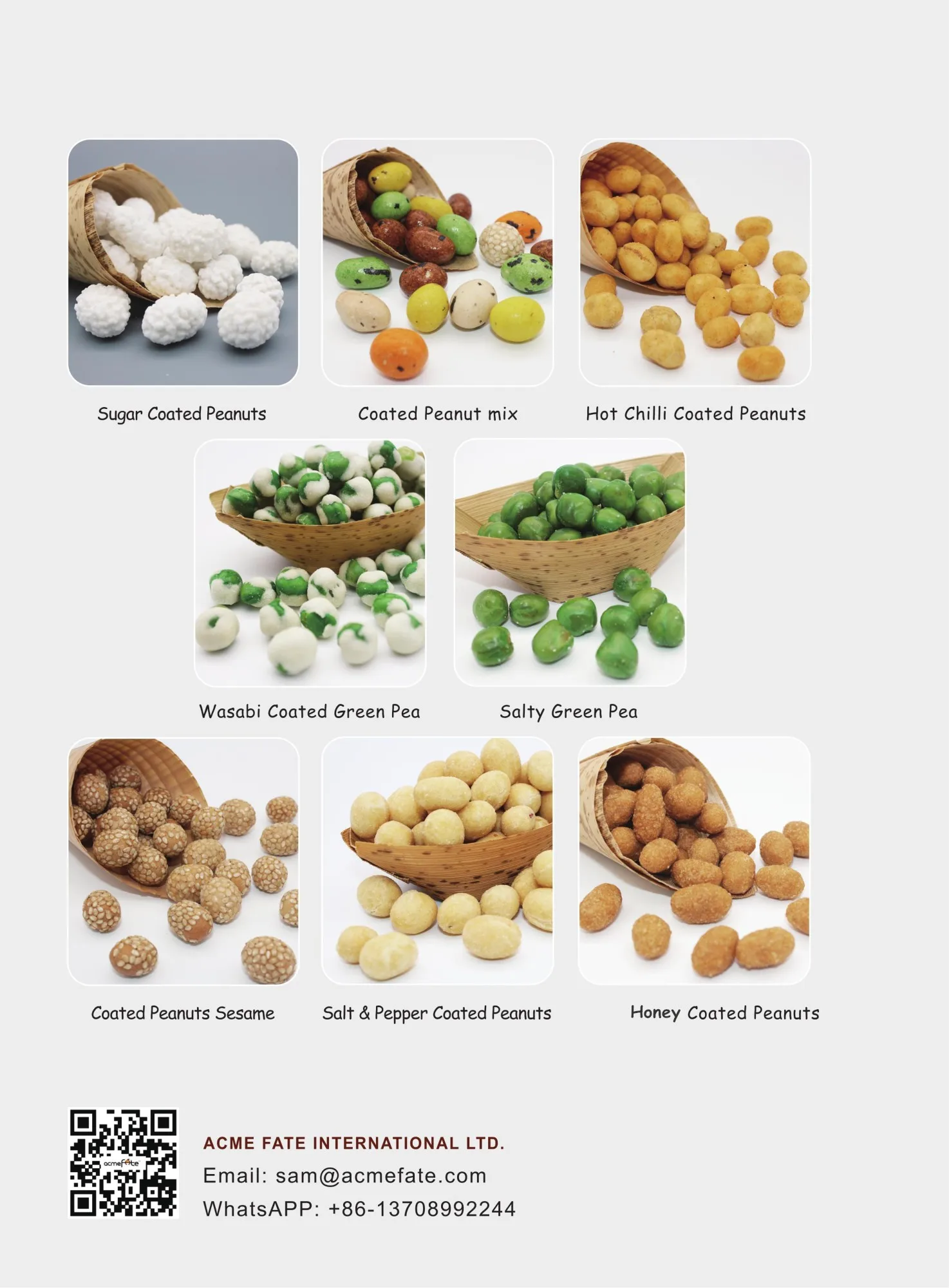 Chinese Crispy Roasted Salted Green Pea Snacks