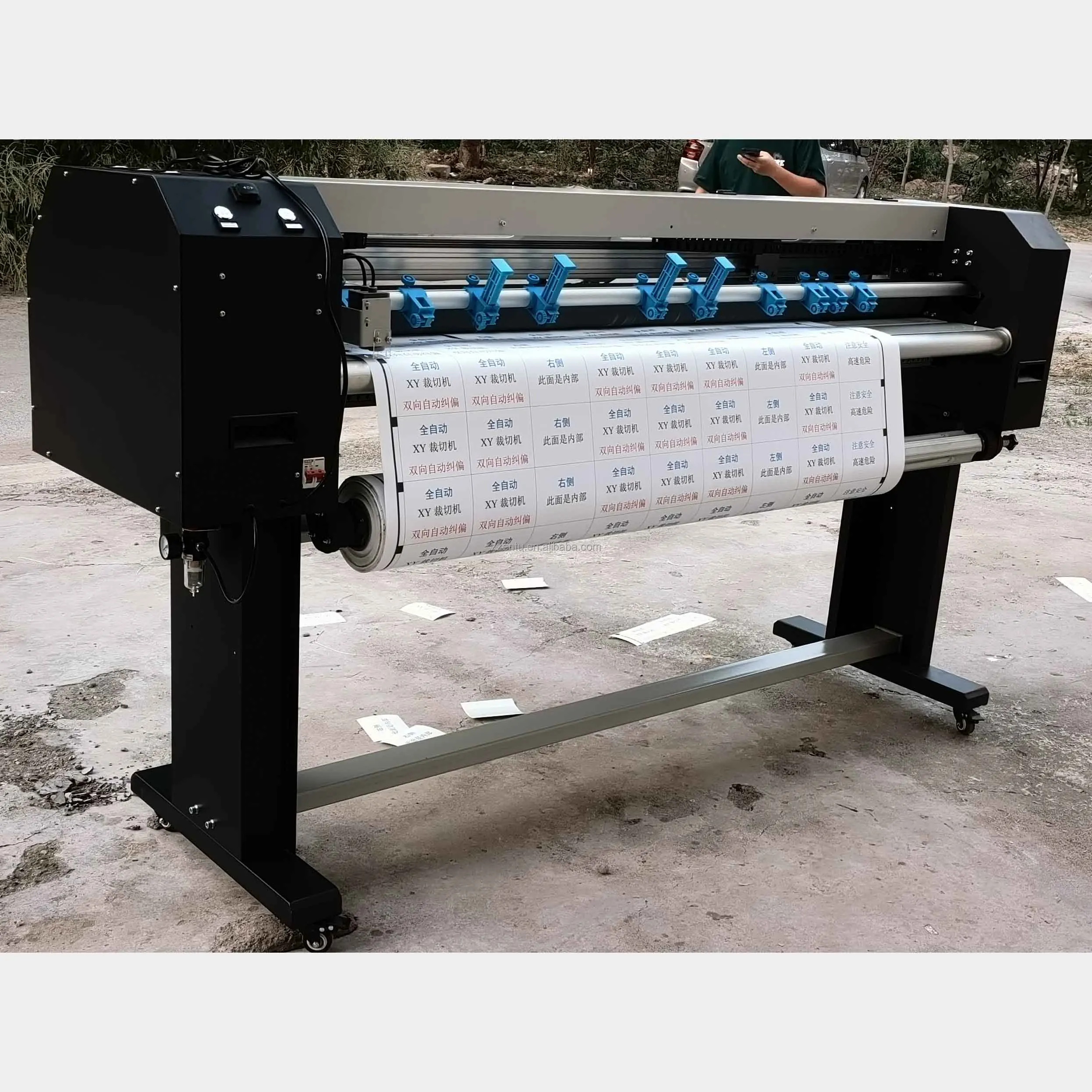 2024 New Model Two Side Correction 1600mm Xy Wallpaper Cutter With Spare Part for Free