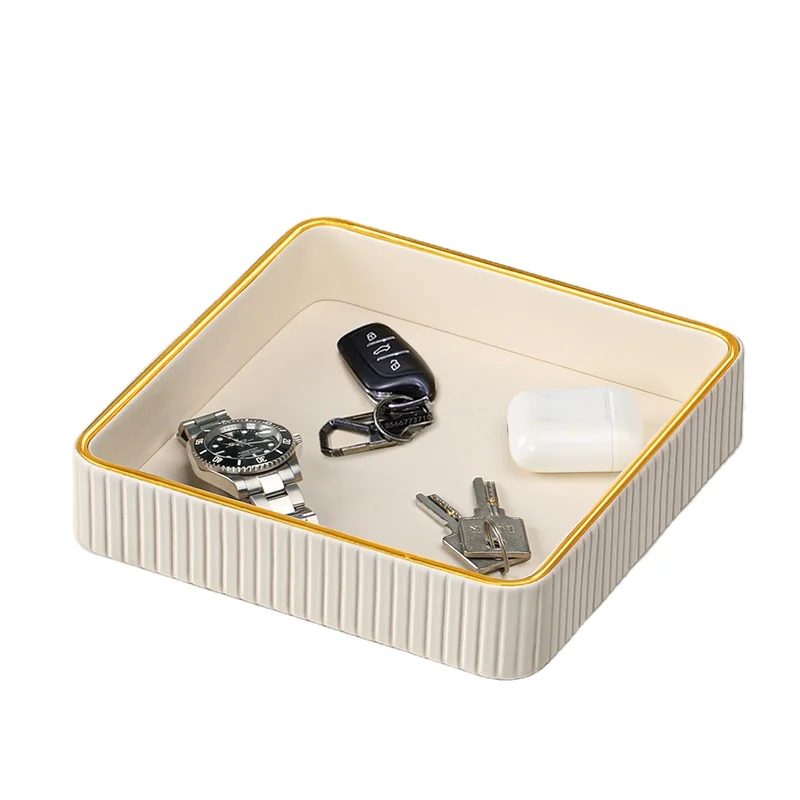 New Arrival Home Living Room Door Entrance Small Object Accessories Storage Home Decor Desktop Cosmetic Key Candy Storage