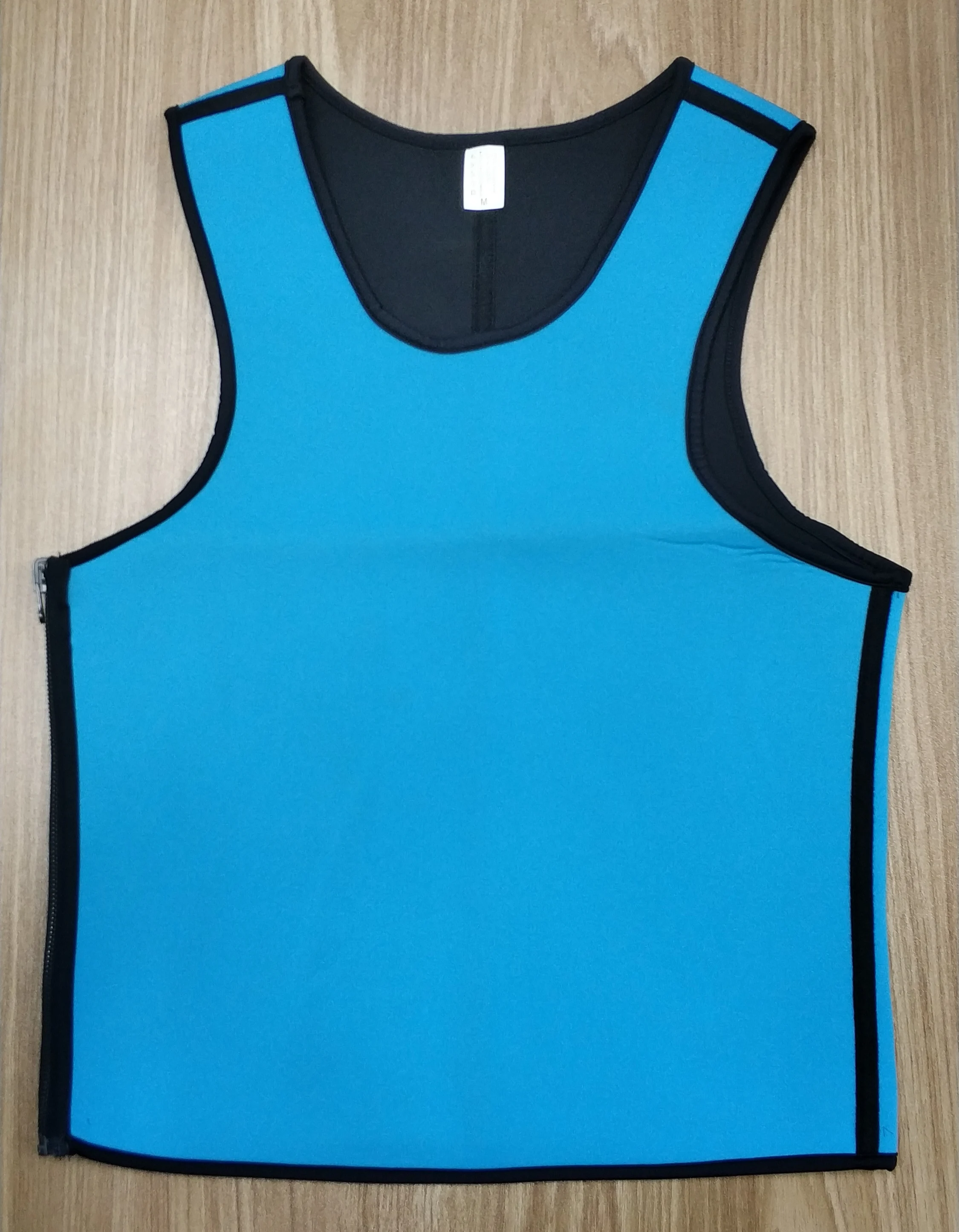 Лидер продаж, профессиональный неопреновый тренировочный костюм для тяжелой атлетики, тренировочный костюм для мужчин, жилет с молнией сбоку