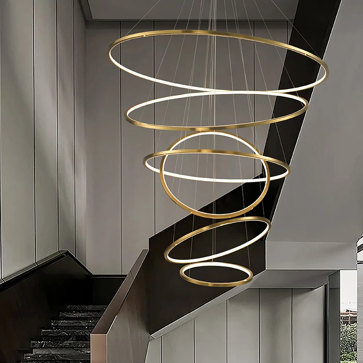 New Design Hotel Modern Decorative Led Lamp Indoor Chandelier For Home Dining Room Living Gold Chandelier Pendant Light