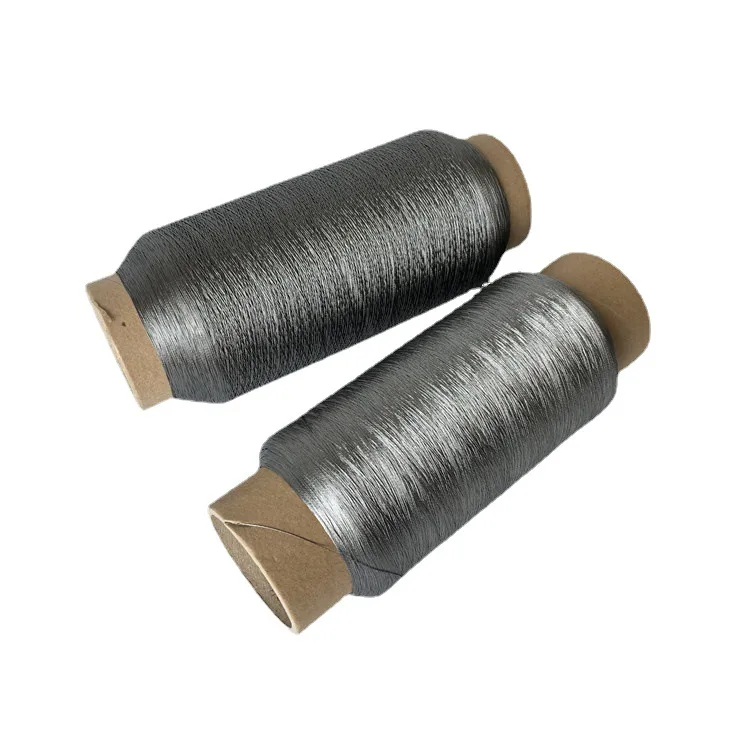 NEW 316L Stainless Steel Fiber Electrically Conductive Spun Yarn Metal Conductive Sew Thread For High Temperature Resistance