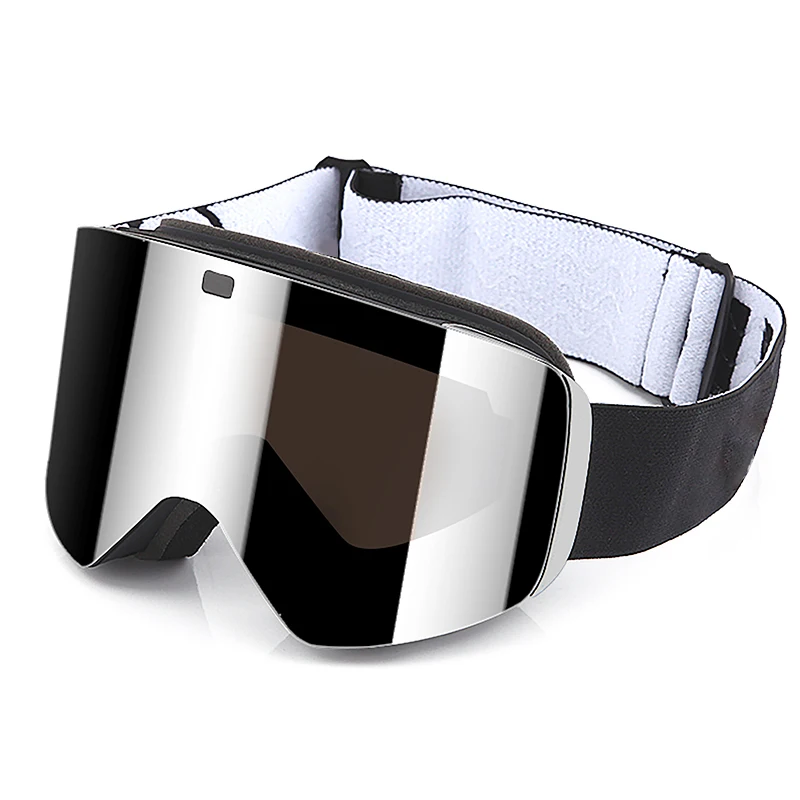 Outdoor sports snowboard ski interchangeable lens UV resistant snow glasses for adults