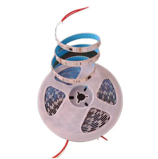 16703IC 1903IC 5050 Individually addressable rgb Led Strip  24V 60 Led Pixel digital rgb Strip Tape Light