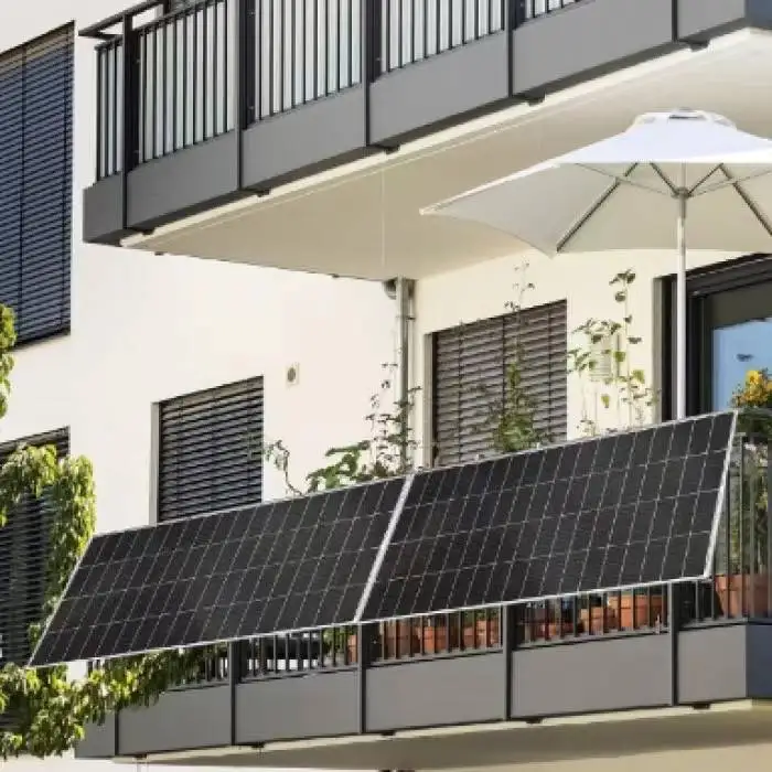 Europe Germany Black Solar Panel Power Energy 800w Mount Balcony Mounting Solar System Kit 600w 800w 1kw On Grid Solar Pane