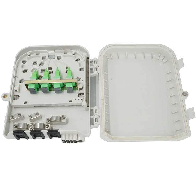 Supply lock type ftth FDB 8 ports outdoor terminal box