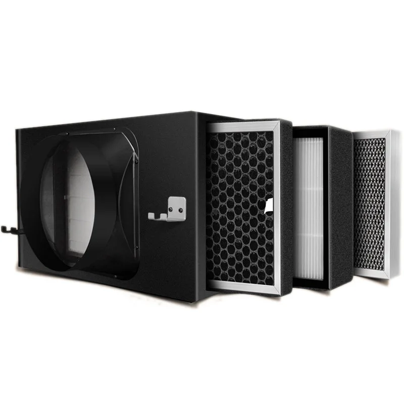 Pm 2 5 вентиляционная система с активированным углем Hepa Inline воздушный фильтр