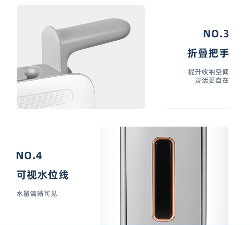 Steam iron garment steamer Travel  clothes Portable  Handy Garment Steamer foldable handle ceramic soleplate