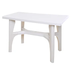 Cheap furniture rectangle banquet restaurant plastic dining table
