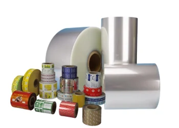 China High Grade Transparent 35mic Bopp film for Label Printing