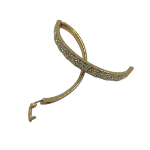 Customized designed rock and roll style metal skull decorative leather bracelet