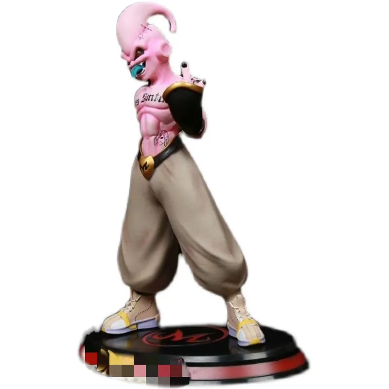 28cm anime GK DBZ Super saiyan Majin buu action figure Tattoos buu figure PVC model toy for gifts