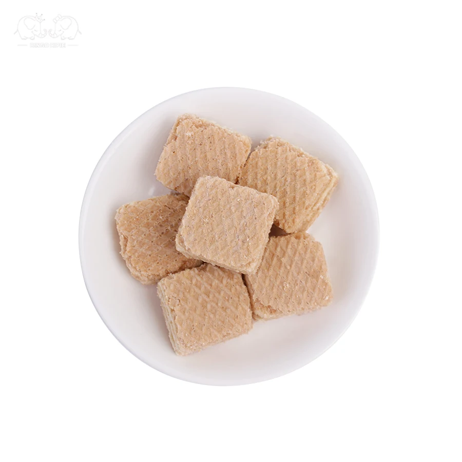 OEM/ODM Wholesale Chocolate and Biscuit Snack Club Social Crackers Soy Milk Cocoa Three Flavor Wafer