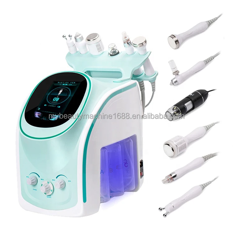 Новый дизайн, водородный кислород второго поколения, маленькие пузырьки для глубокой очистки лица, многофункциональный аппарат для красоты