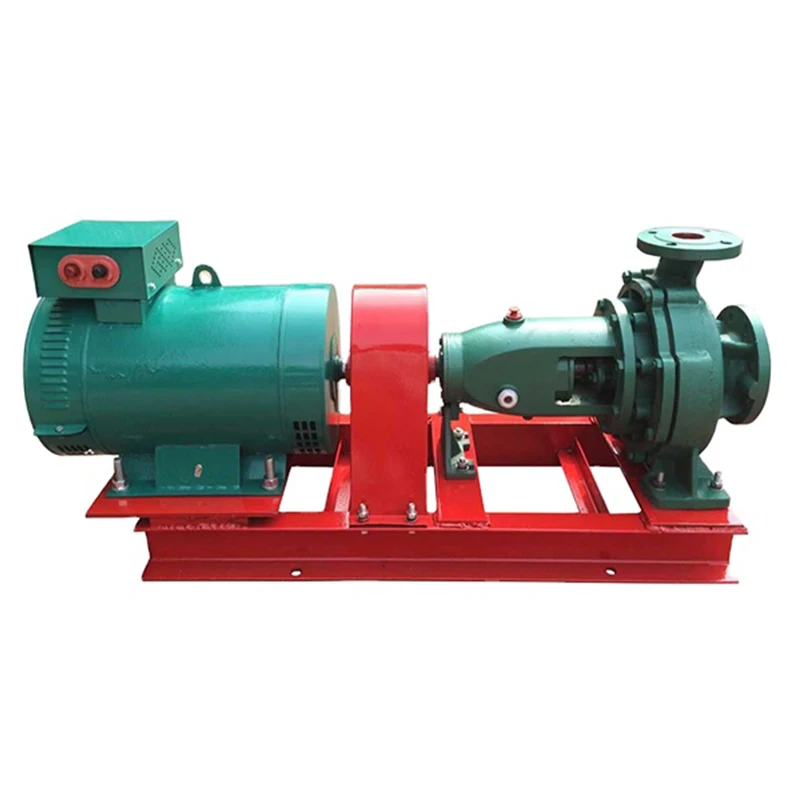 Small Discharge 10m~80m Water Head Brushless Induction Generator 3KW Radial Flow Turbine
