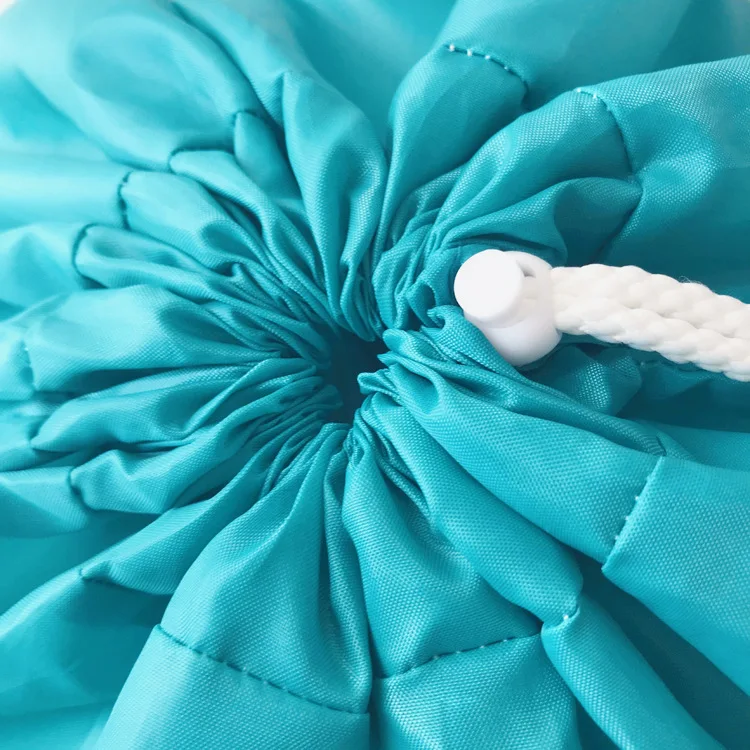 polyester waterproof folding laundry wash bag