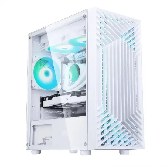 MATX Glass side transparent chassis support MATX ITX motherboard pc case Game PC Customization RGB Case