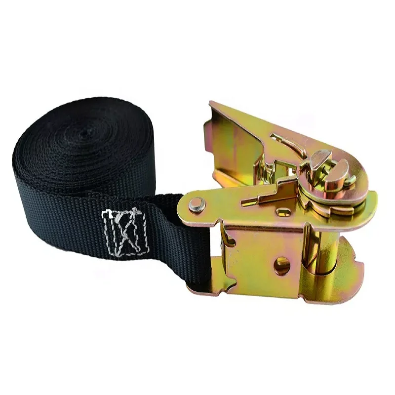 Polyester Car Truck Ratchet Tie Down 1Ton 25mm Cargo Lashing Belt strap