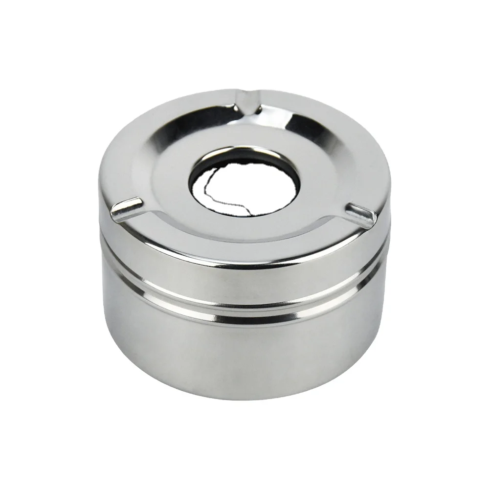 Stainless steel classical ashtray