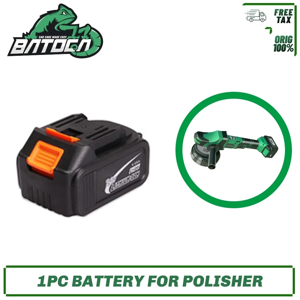 BATOCA 20V Car Waxing Machine 8mm Double actions Polisher 150mm Adjust speed car polishing machine