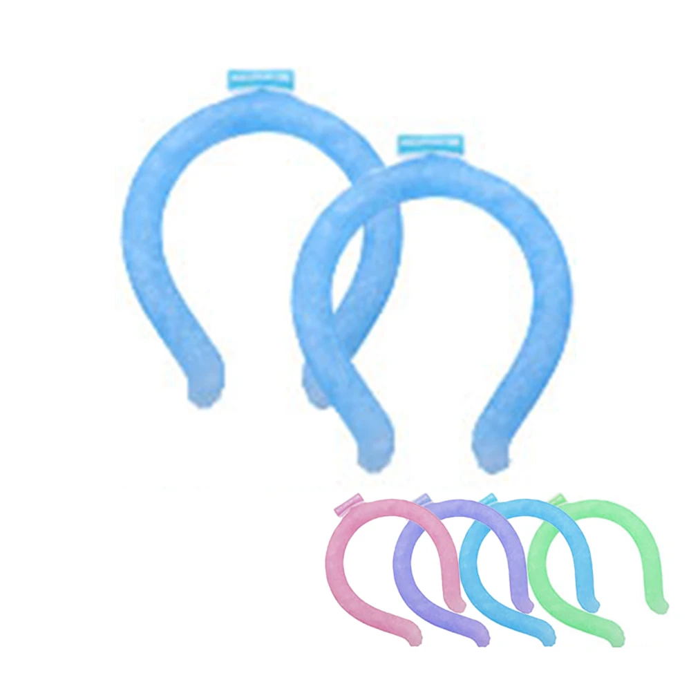 Hot-selling cold gel ring-shaped ice bag for neck cooling and cooling tube to relieve stress in Japan and Korea.
