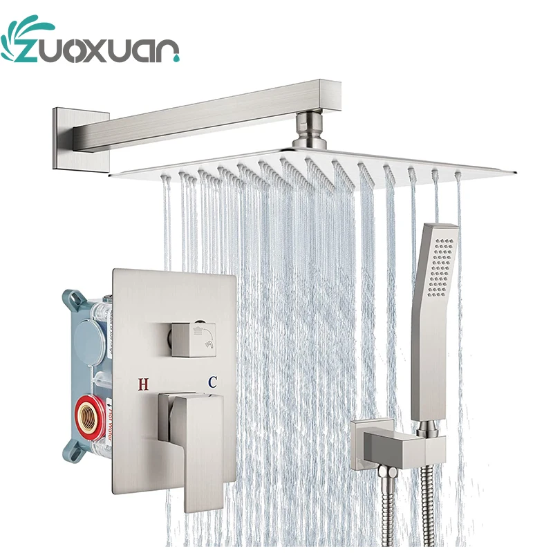 Wholesale Antique Shower Faucet Telephone Shape Bathtub Shower Set Wall Mounted Dual Hole Hot And Cold Mixer Shower