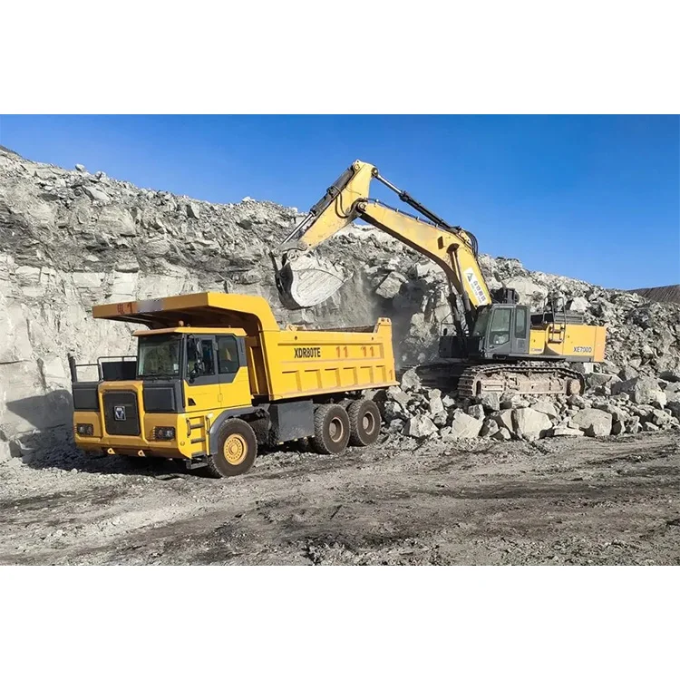 Xuzhou Electric Drive Rigid Dump Truck XDE260 With 230Ton Capacity