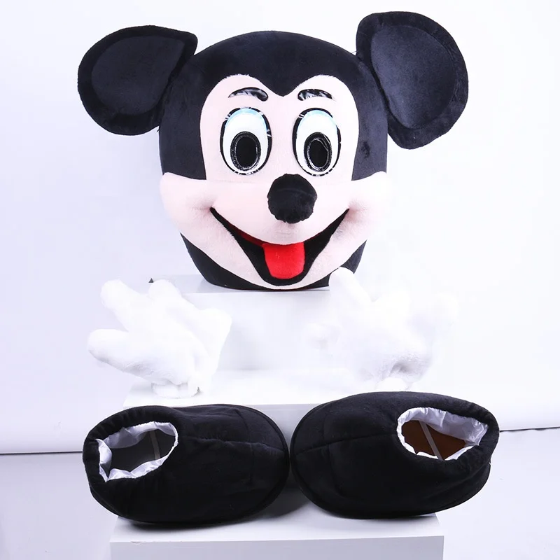 Custom Fancy Dress Christmas Mickey Mascot Costume For Adult And Children Size Outfit Carnival