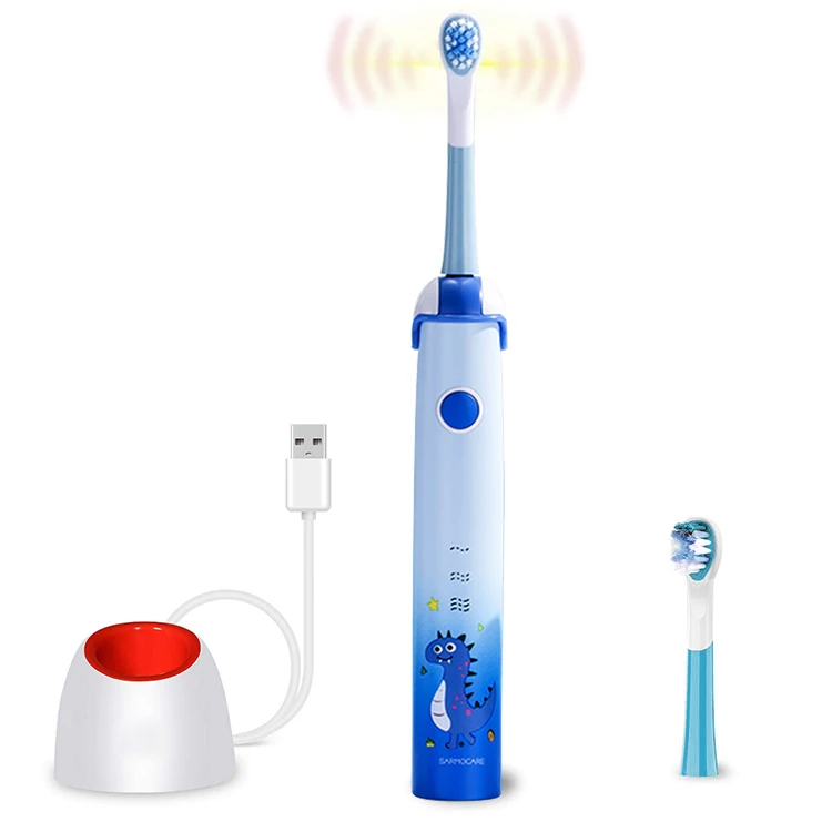 
B062 Cheap Biodegradable Ultrasonic Super Soft Uvtoothbrush Children 10 Years Dropshipping 