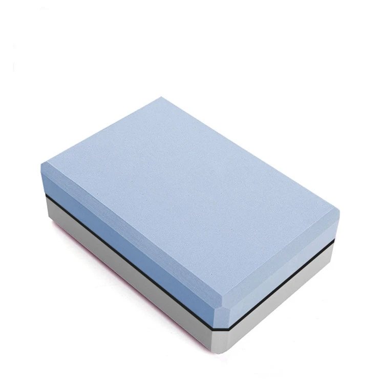 Kid Eva Non Toxic 3 Inch Pastel Colors Round Edges Two Color Yoga Block