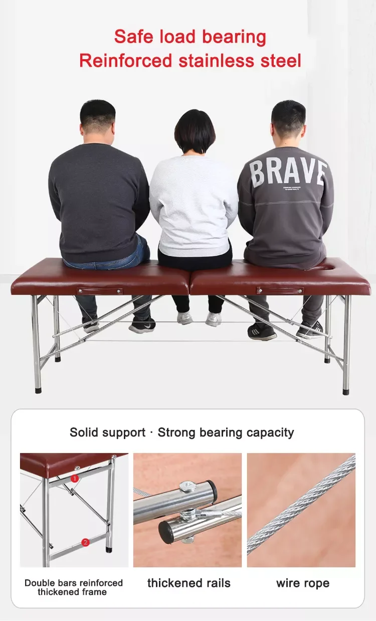 Price concessions professional folding massage bed thai massage bed