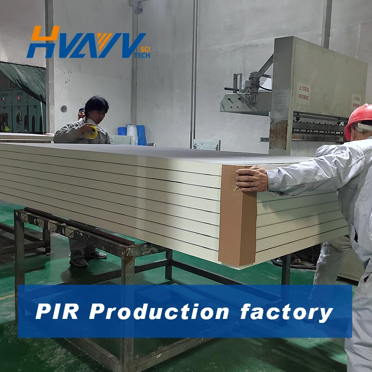 Rigid foam closed cell foam sheet Polyisocyanurate polyurethane foam pu insulation board pir insulation board