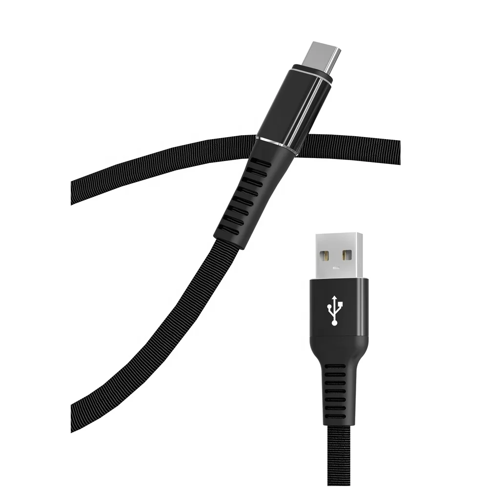 Фабричная цена новый стиль USB A к C Ткань быстрой зарядки и передачи данных