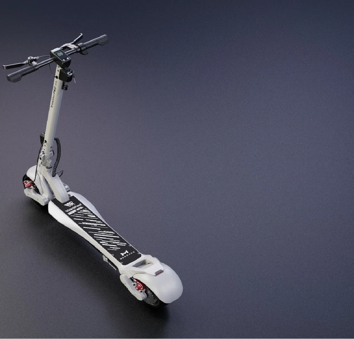 EU warehouse dropshipping Mercane wide wheel pro dual motor 48v 15.0ah folding two-wheel electric scooter