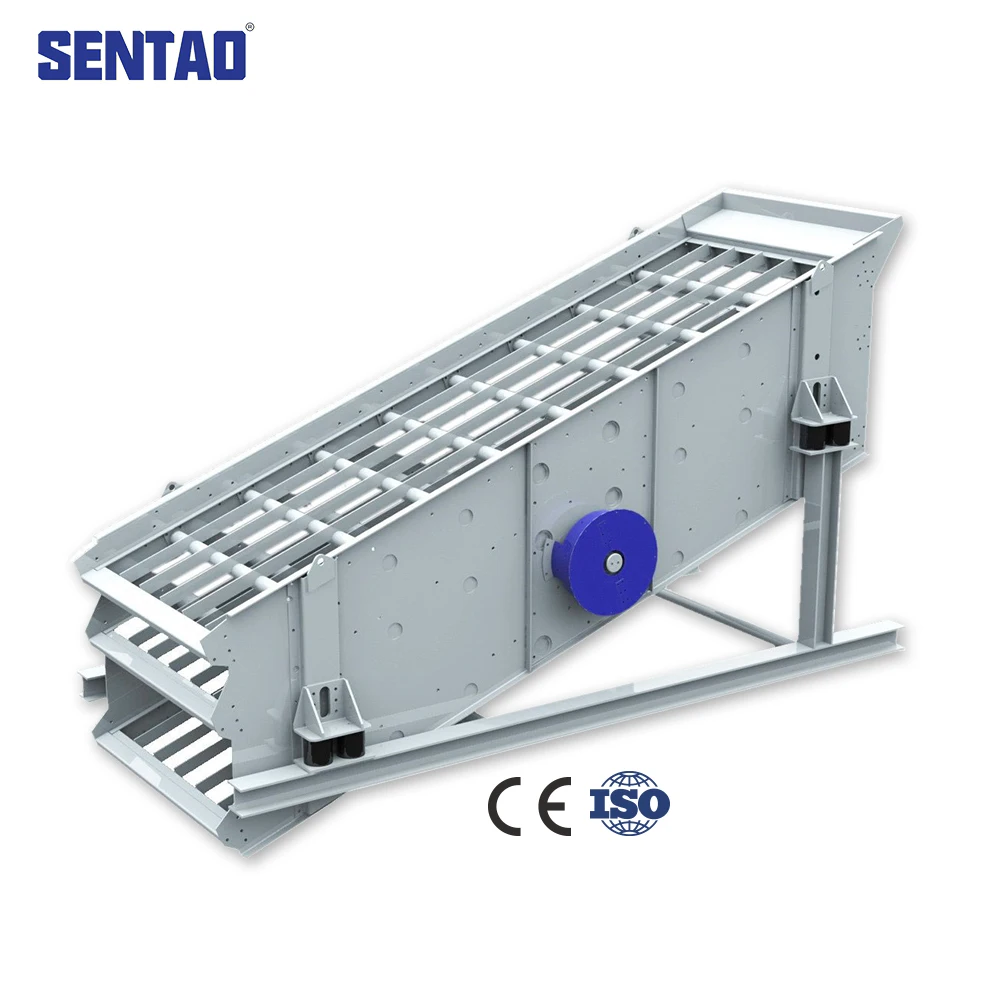 Sentao auto sand dolomite stone powder quality circular dewatering vibrating screen