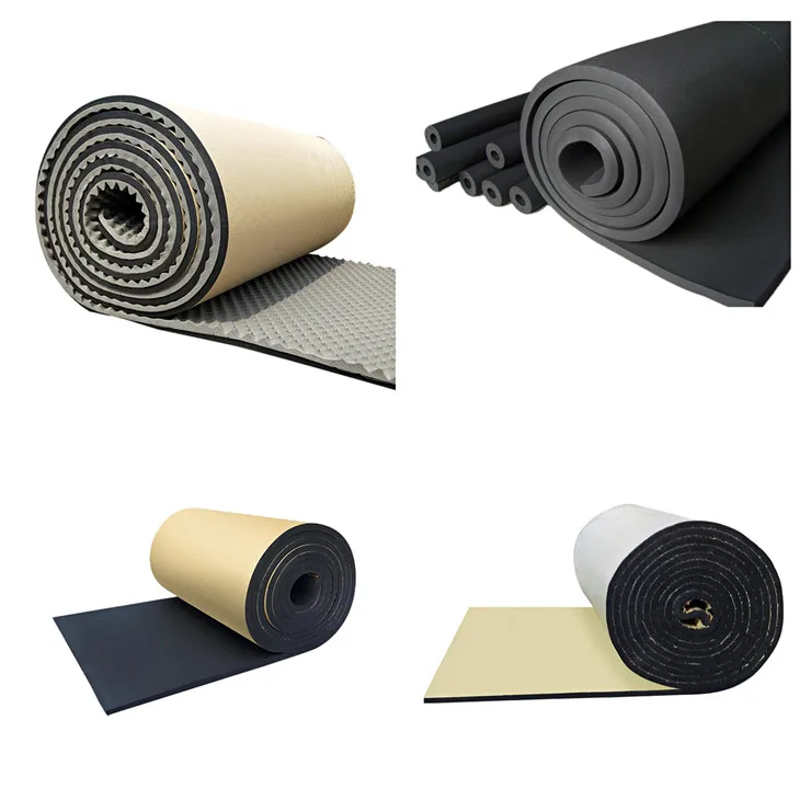 High Density Rigid Polyurethane Insulation Rubber Foam Board heat insulation material