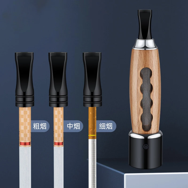 Anti Ash Dropping Cigarette Lighter Heating Coil Lighter Flameless Cigarette Usb Lighter