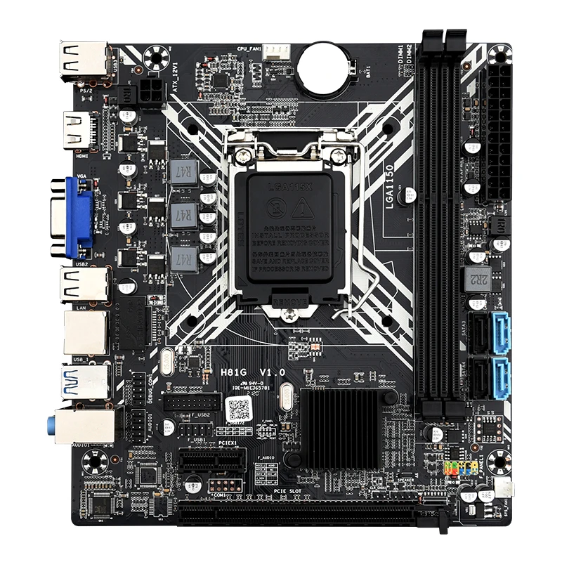 H81G Motherboard H81A DDR3 LGA1150 Desktop H81A Motherboard