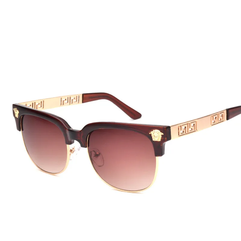 flat top big square one piece   sunglasses women fashion custom designer luxury shades metal 2020 new arrivals sun glasses 1813