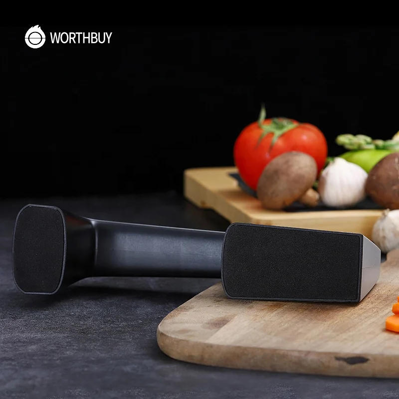  Профессиональная нескользящая кухонная точилка для ножей из нержавеющей стали домашних кухонных
