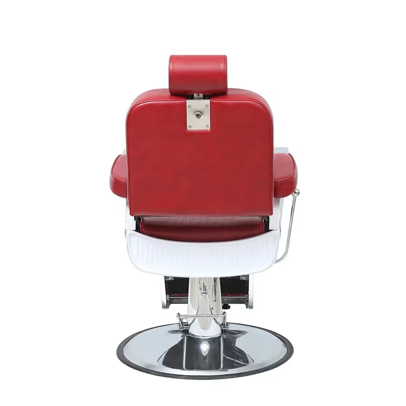 Beauty Hairdressing Barber Hair Salon Furniture Factory Supply Modern China Luxury Wholesale Red Barber Chair