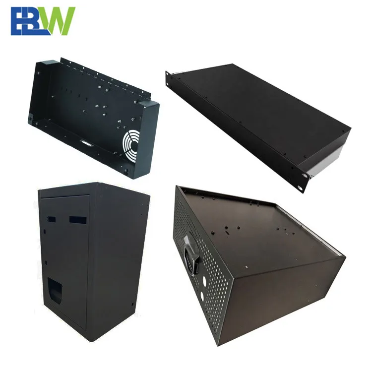 OEM custom sheet metal stamping laser cutting computer case aluminum enclosure electronic instrument enclosures