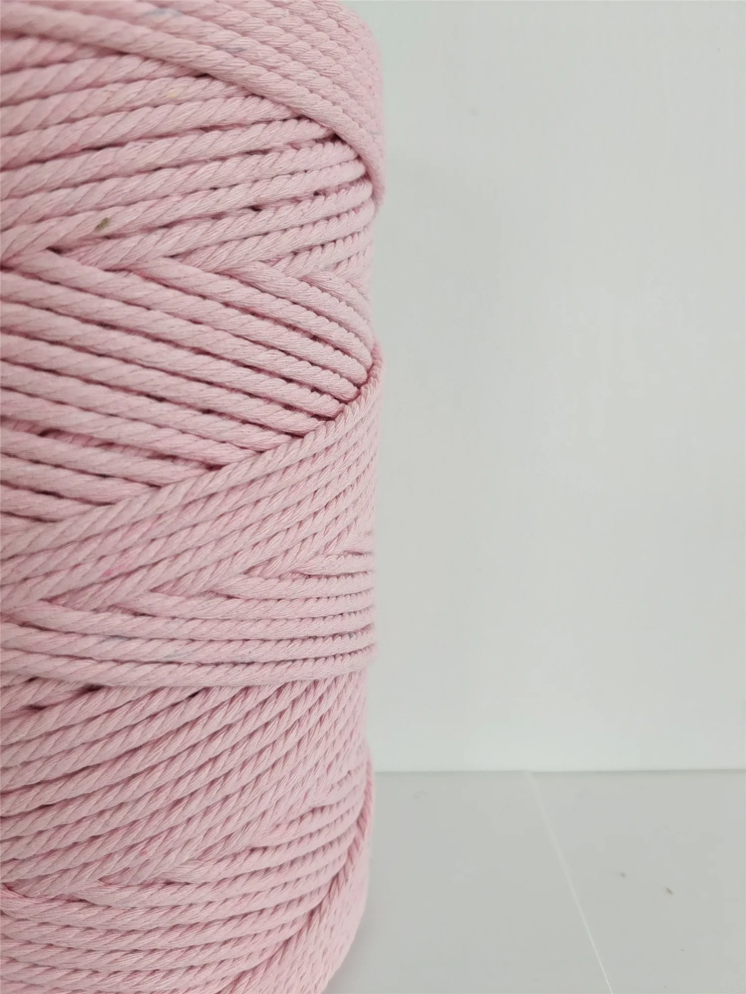3mm recycle cotton rope wholesale  4ply cotton yarn crochet