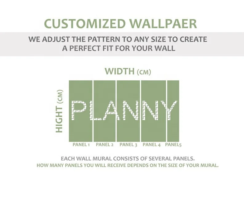 Beautiful attractive colorful LITTLE ONE Botanical forest animals 3D mural wallpaper for TV background home decoration