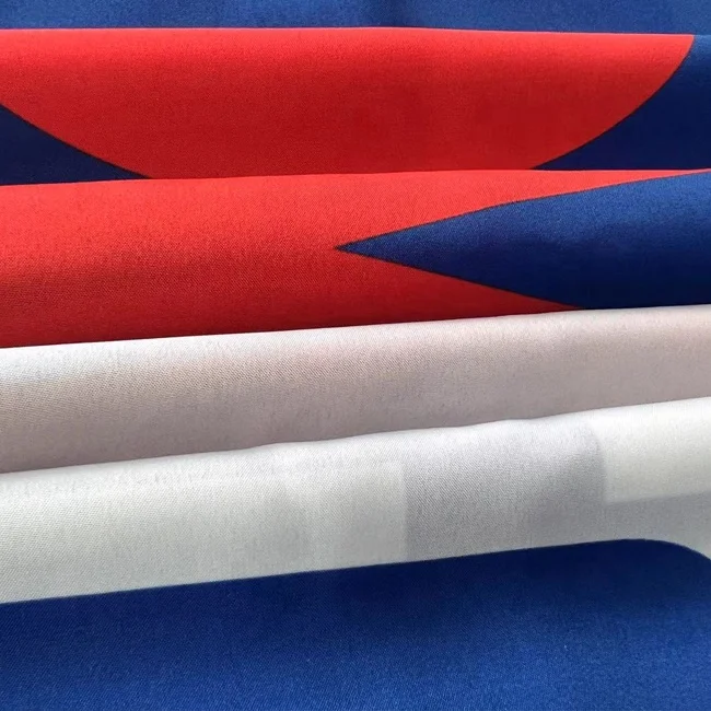 Customized 3X5 feet polyester fabric thickened and durable flags of all major states in the United States North Dakota flag