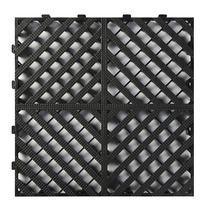 Hot Sale Durable Plastic Tiles For Garage China Slippers Modular Plastic PVC Tiles Garage
