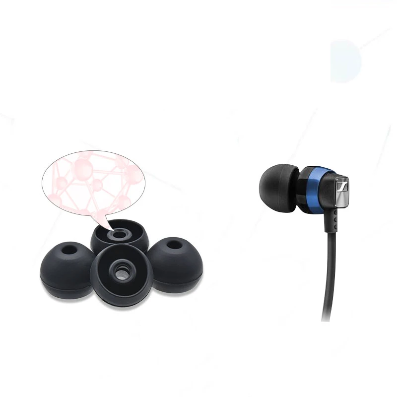 Hot selling 3.2mm Protective Silicone Skin Earplugs Eartip For Sony Headphone