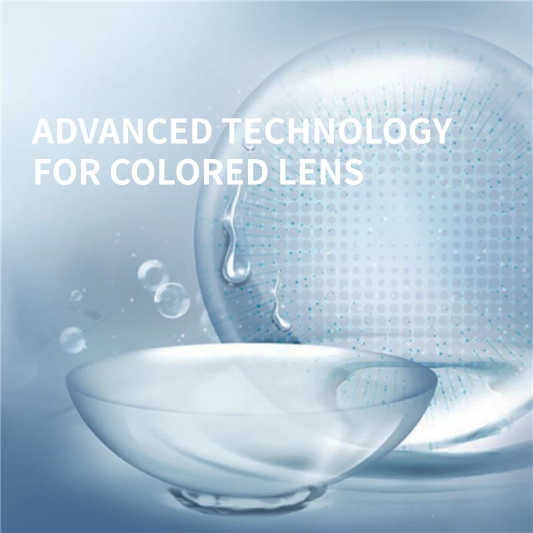 Best Selling New Looking 1 Year Contact Lenses Cosmetic Available Gray Contact Lenses