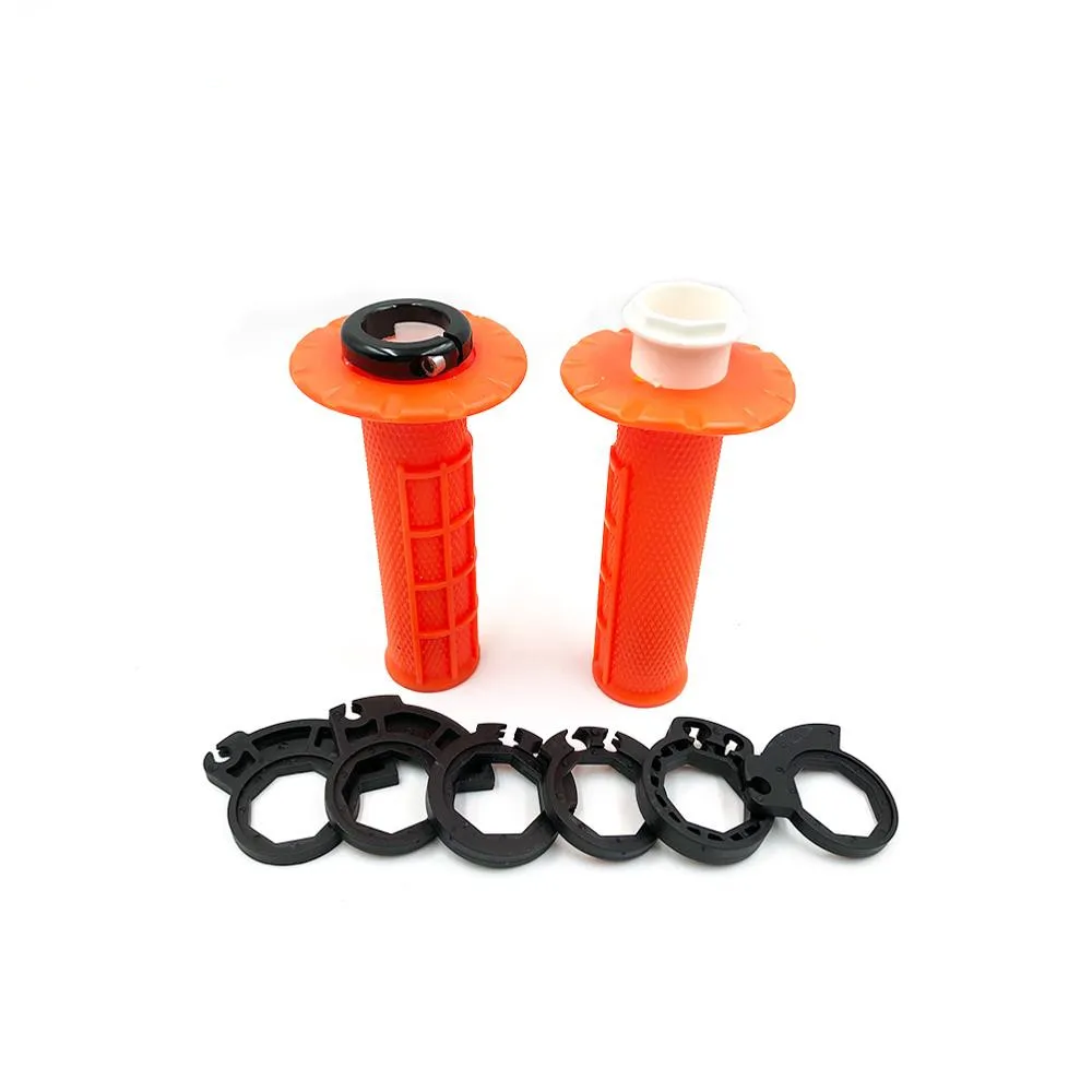 Off-road Motorcycle Universal Dirt Bike Motocross 22mm Handlebar Locking Mechanism Handle Grip Hand Grips motorcycle grip lock
