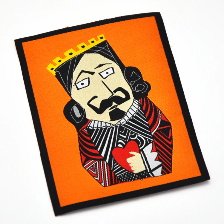 Hot Sell New Product Customized Garment Accessories Screen Clothing Satin Woven Labels